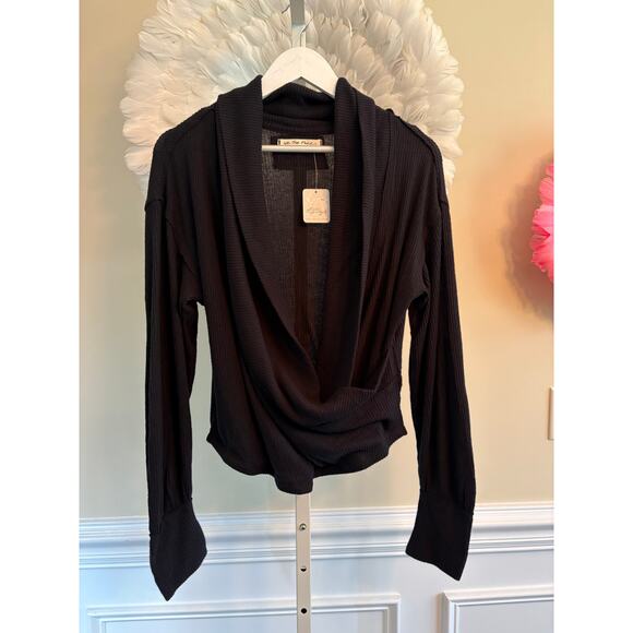 FREE PEOPLE HOLD ME CLOSE TOP SIZE L NWT - Picture 1 of 3